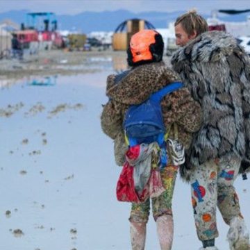 Burning Man Festival Grapples with Mud Crisis as Rainfall Deluges Attendees