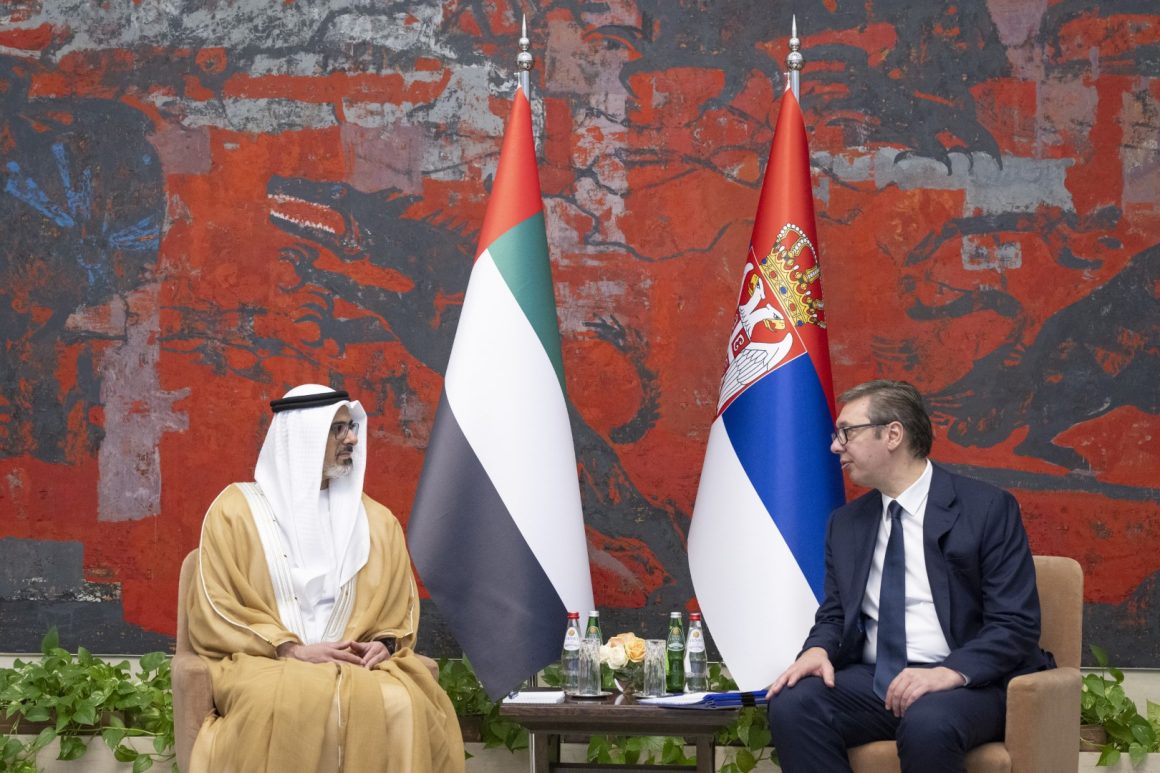 Khaled bin Mohamed bin Zayed discusses trilateral relations with President of Serbia and Prime Minister of Hungary