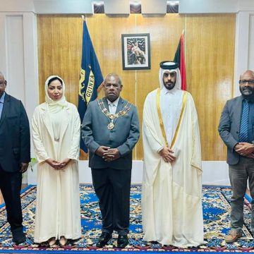 UAE Non-Resident Ambassador presents credentials to Governor-General of Papua New Guinea