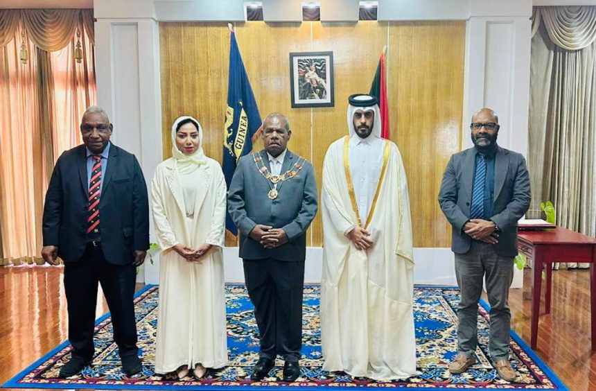 UAE Non-Resident Ambassador presents credentials to Governor-General of Papua New Guinea
