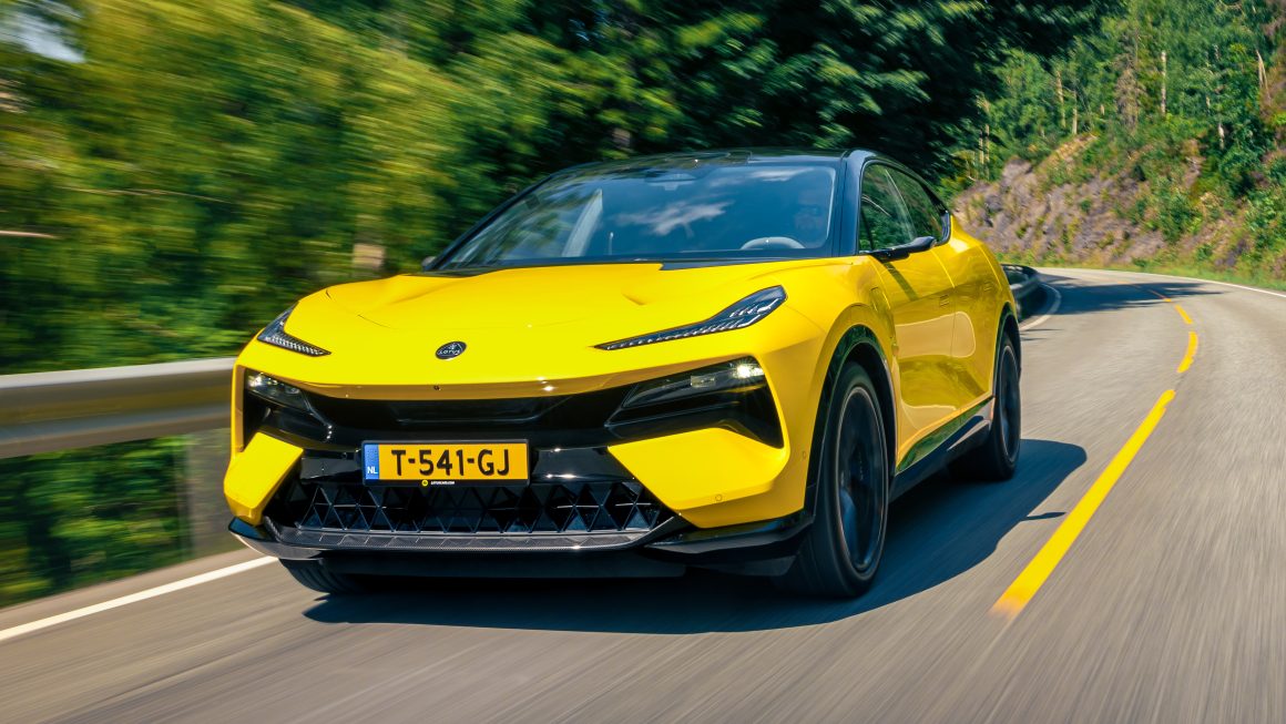 All-electric Lotus Eletre hyper-SUV powers up Dubai audience on debut