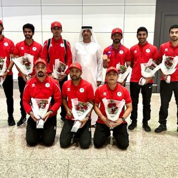 UAE Cycling Team celebrate historic bronze medal in Asian Games 2023