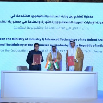 UAE, India sign MoU to drive investment, collaboration in industry, advanced technologies