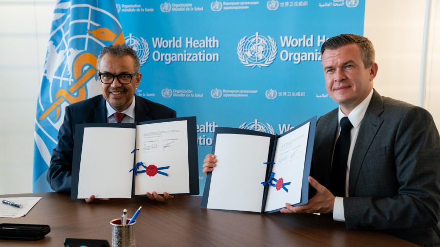 WHO, WADA sign MoU to collaborate on clean, drug-free sport