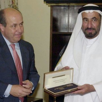 SAQC celebrates presenting of Alhambra Keys to Sharjah Ruler