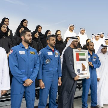 UAE President receives Al Neyadi, UAE Mission 2 Team