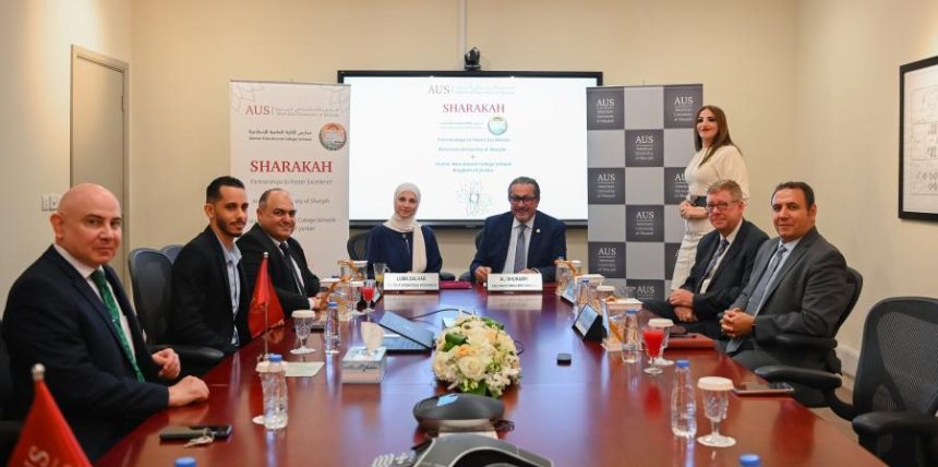 AUS Sharakah Programme partners with Islamic Educational College Schools in Jordan