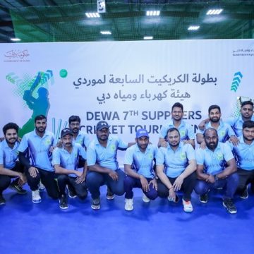 17 corporate teams participate in DEWA’s 8th Suppliers Cricket Tournament