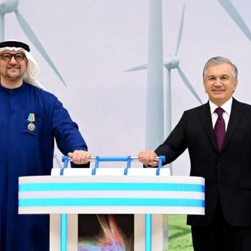 President of Uzbekistan witnesses grid connection of Masdar projects totalling 1.4GW of Clean Energy to National Grid