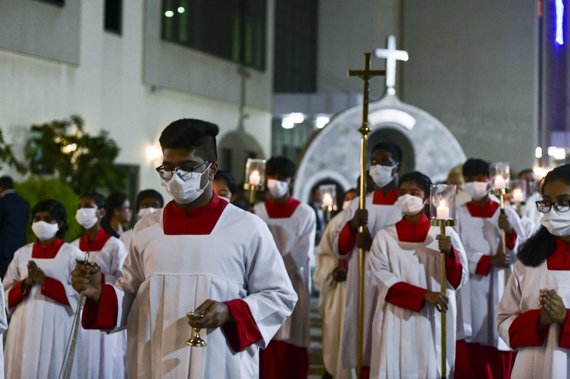 Thousands of worshippers attend traditional Christmas services in Abu Dhabi and Dubai