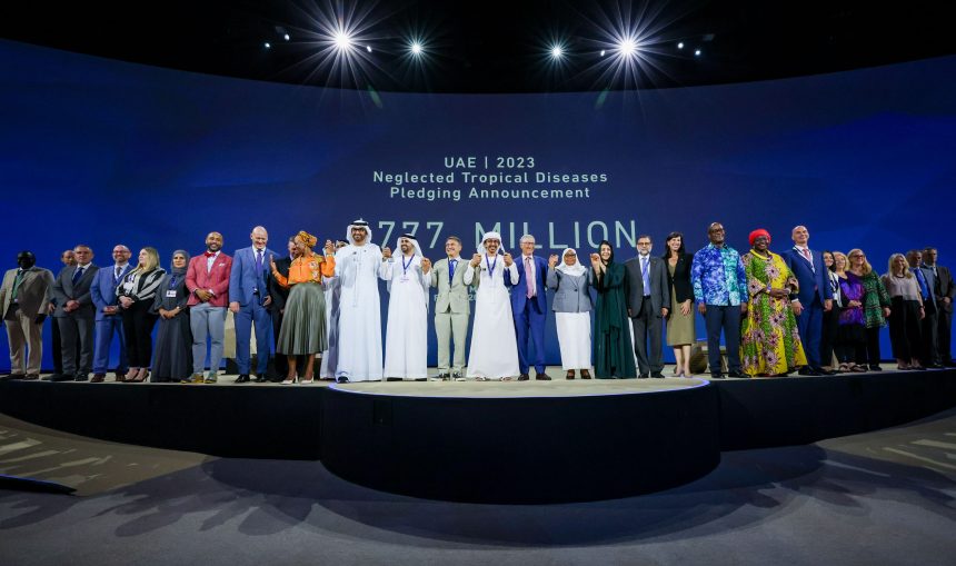 In presence of Abdullah bin Zayed and Theyab bin Mohamed bin Zayed, global donors pledge $777.2 million to help end neglected tropical diseases