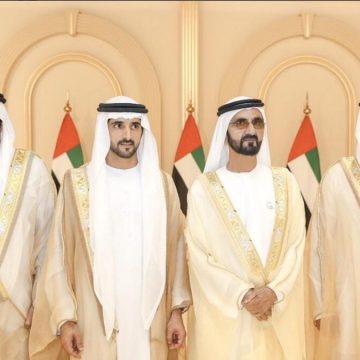 UAE President, Mohammed bin Rashid welcome UAE guests attending WGS 2024