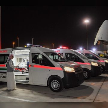 UAE supports Ukrainian health sector with 2nd batch of ambulances in ongoing relief efforts