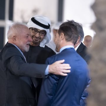 UAE and Brazilian Presidents discuss bilateral relations and COP28 objectives