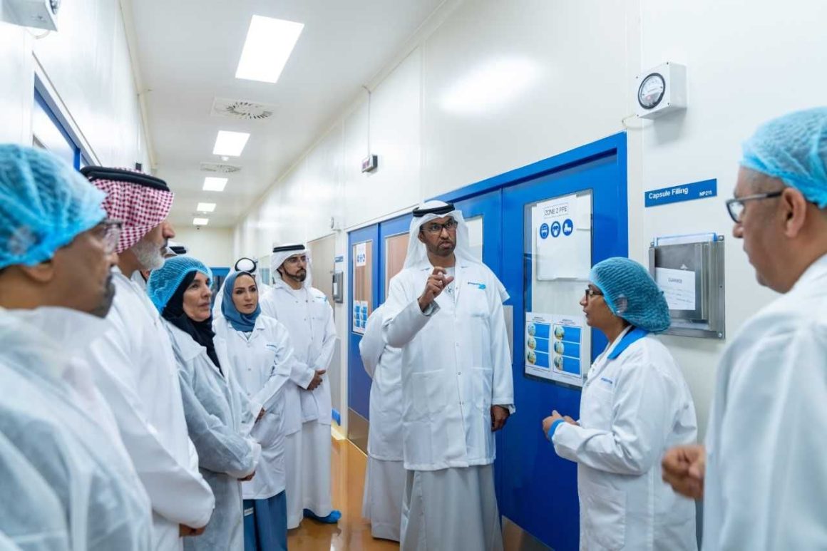 UAE Minister of Industry and Advanced Technology visits pharma manufacturer Global Pharma