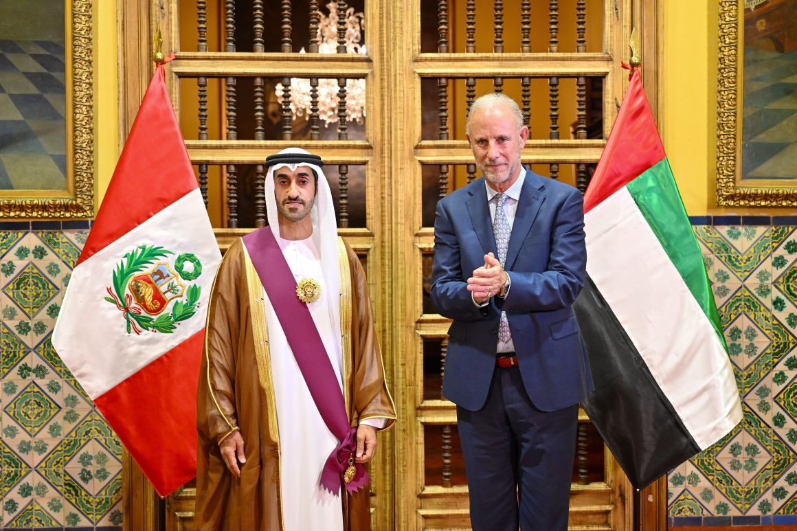 President of Peru confers ‘Order of the Sun of Peru’ on UAE Ambassador