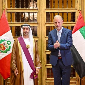 President of Peru confers ‘Order of the Sun of Peru’ on UAE Ambassador