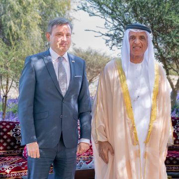 RAK Ruler receives Hungarian Ambassador