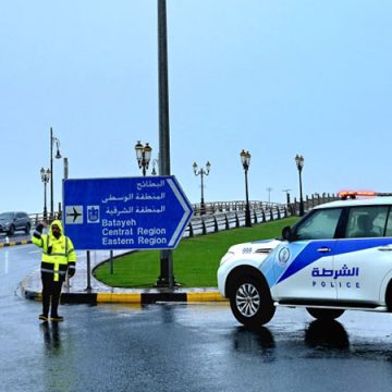 Repercussions of recent weather conditions effectively contained thanks to joining forces: Sharjah Police