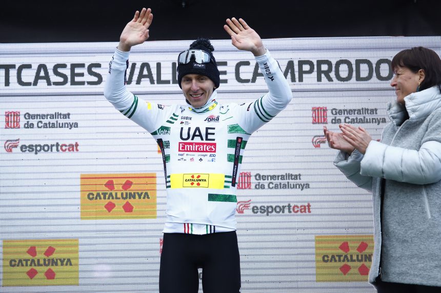 ko3028jc1k81570pn UAE Team Emirates’ Pogačar conquers Vallter 2000