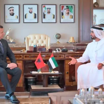 Saif bin Zayed meets with Albania’s Interior Minister