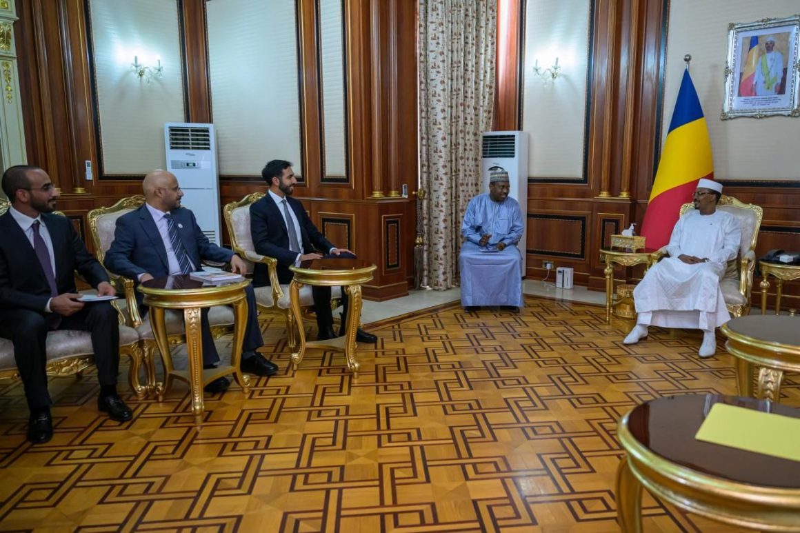 Shakhboot bin Nahyan Al Nahyan meets with Transitional President of Chad