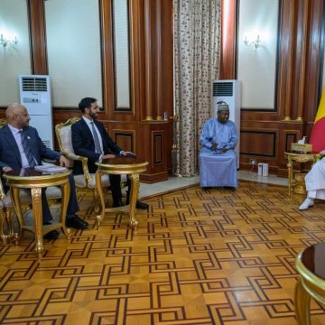 Shakhboot bin Nahyan Al Nahyan meets with Transitional President of Chad