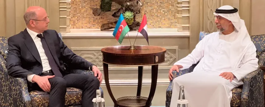 azrbijanUAE UAE President receives letter from President of Azerbaijan
