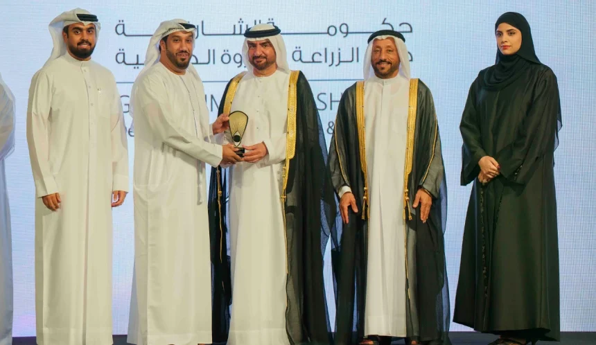 sharjah1 SDAL wins Sharjah Excellence Award for “Social Responsibility”