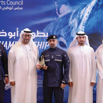 Ahmed bin Hamdan awards winners of Abu Dhabi Grand Kingfish Championship 2024