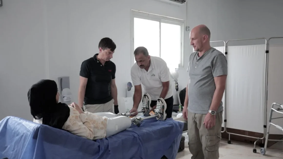 UAE field hospital begins fitting prosthetics for Palestinian wounded