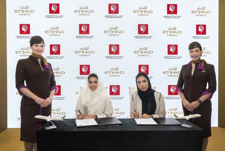 6a703se01k812axpn Etihad Airways, Abu Dhabi Businesswomen Council to support 25,000 women-owned SMEs