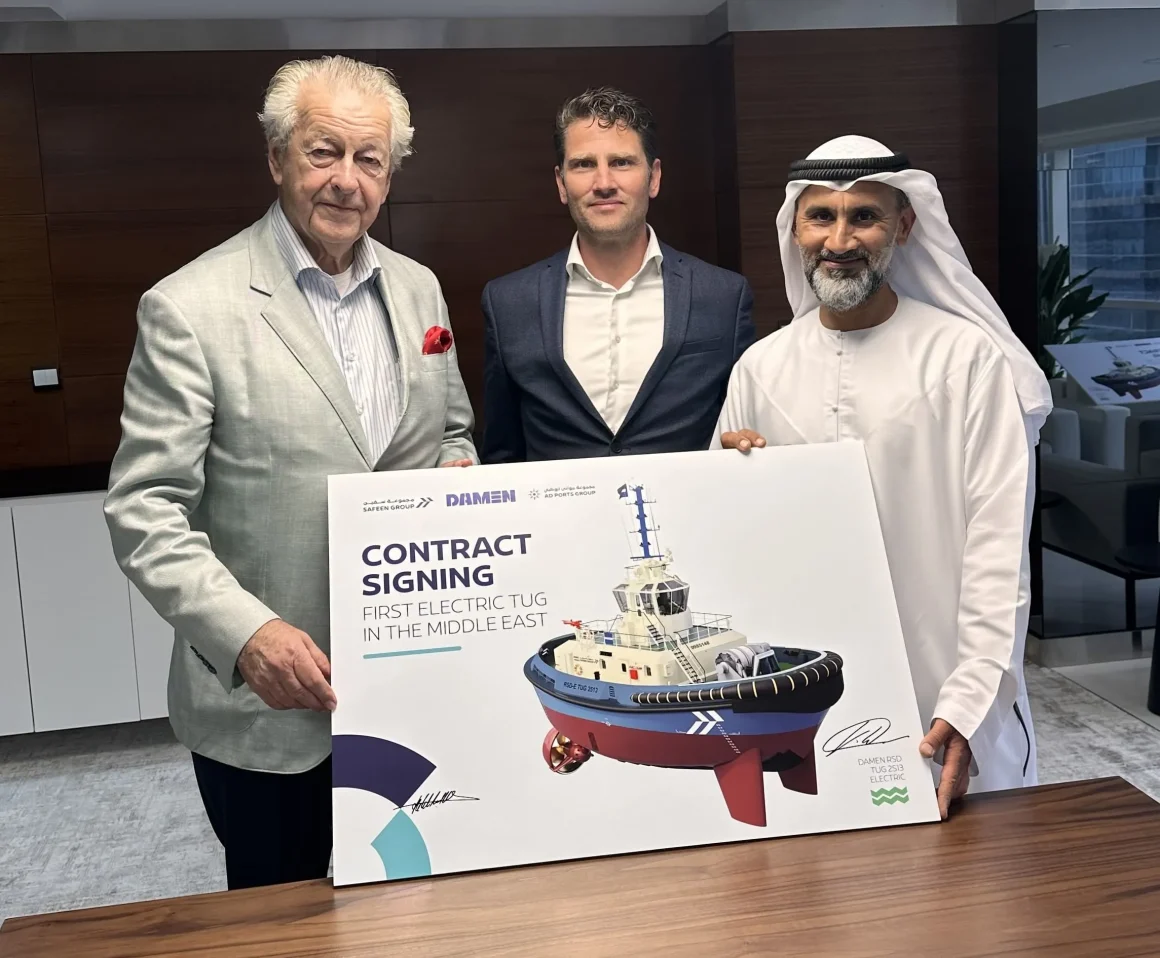 ‘SAFEEN’ trials first electric tug in Middle East for Marine Services fleet