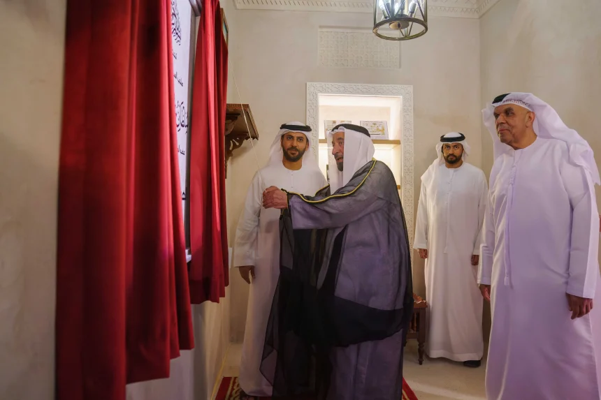 r080447e1k801z6pn Sharjah Ruler inaugurates Arab Theater Institute headquarters in Al Hira