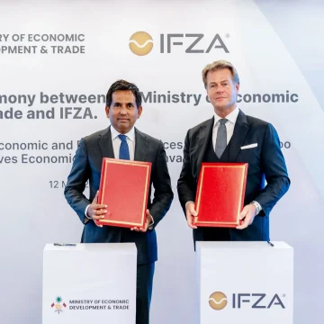 IFZA, Government of Maldives to develop services at ‘Funadhoo Island’