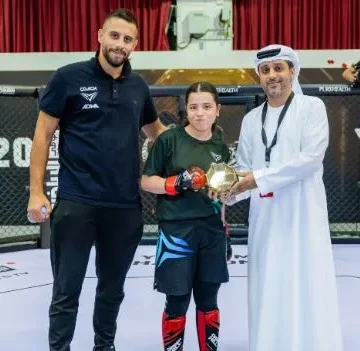 Fierce competition at Youth MMA Championship at Dubai’s Shabab Al Ahli Club