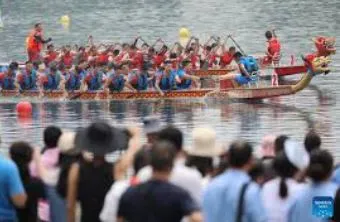 Dragon boat races held across China to celebrate ‘Dragon Boat Festival’