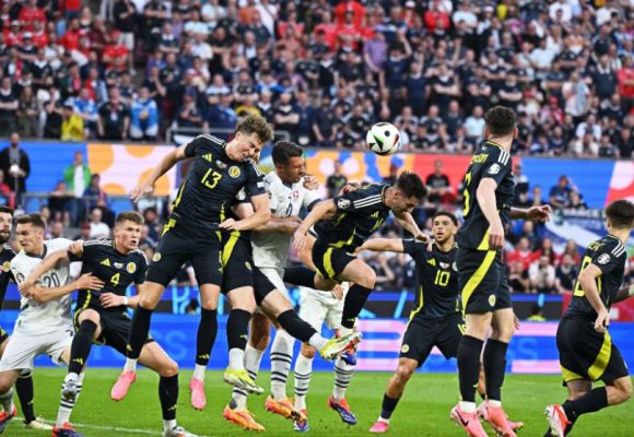 EURO 2024: Scotland 1-1 Switzerland