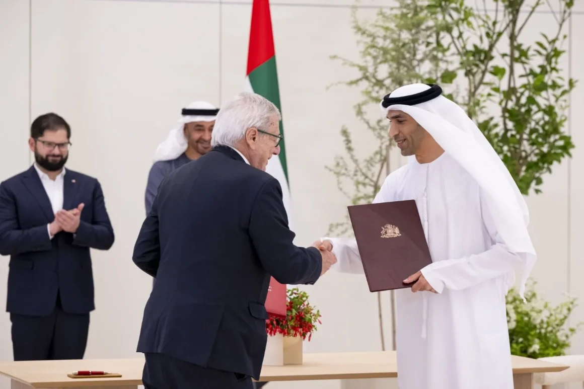 UAE and Chilean Presidents witness signing of Comprehensive Economic Partnership Agreement