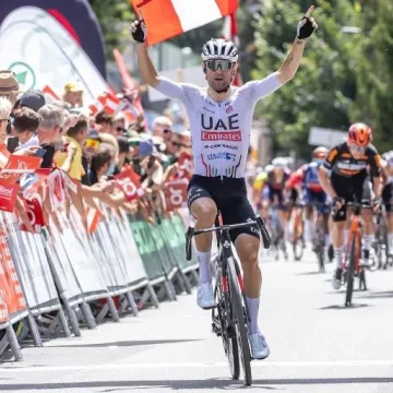 UAE Team Emirates rider Diego Ulissi obtained his 47th career victory on stage 3 of the Tour of Austria