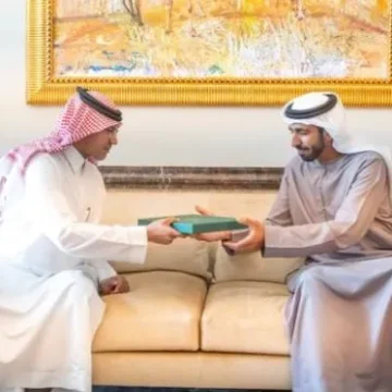 UAE President receives invitation from Saudi Crown Prince, received by Shakhboot bin Nahyan