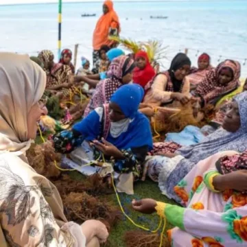 Jawaher Al Qasimi, First Lady of Zanzibar discuss fostering partnerships