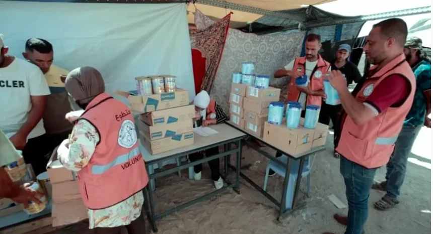 UAE continues to provide essential supplies to displaced families in Gaza as part of ‘Operation Chivalrous Knight 3’ operation