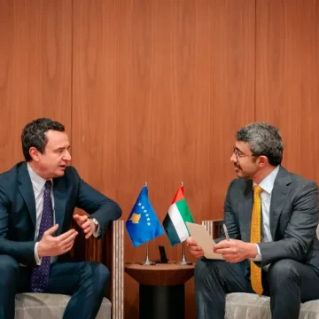 Abdullah bin Zayed meets Kosovo’s Prime Minister in New York