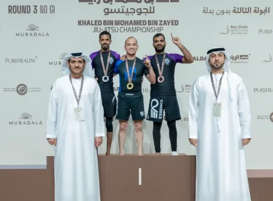 M.O.D UAE dominates Day 1 of Khaled bin Mohamed bin Zayed Jiu-Jitsu Championship in Sharjah