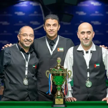 UAE national team to compete in IBSF World Snooker Championships