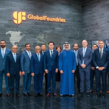 Crown Prince of Abu Dhabi visits GlobalFoundries in Singapore