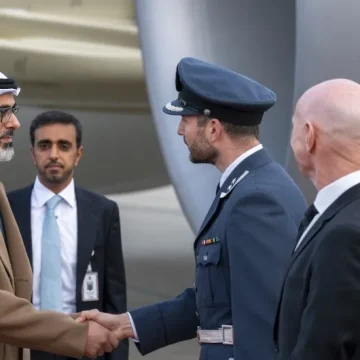 Crown Prince of Abu Dhabi arrives in Norway on official visit