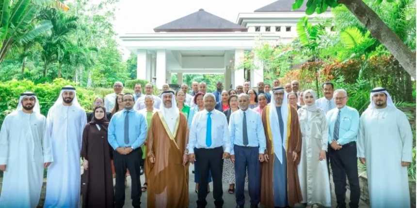 President of Seychelles meets with UAE delegation