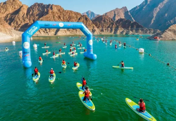 Dubai Stand Up Paddle 2024 sees record-breaking participation at picturesque Hatta Dam